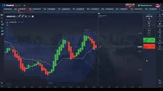 7. Pocket option, тест стратегии, индикатор Donchain + свечи Хейкен Аши, М1/1 мин.