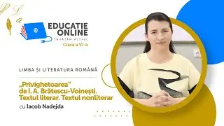 Limba și literatura rom&acirc;nă, Clasa a VI-a, &bdquo;Privighetoarea&rdquo; Textul literar. Textul nonliterar