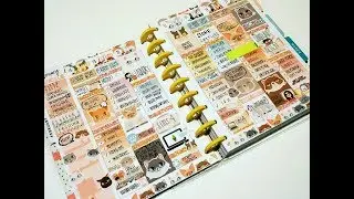 Plan as I Go // Vertical Happy Planner Classic // Featuring: NoWhiteSpaceStickers