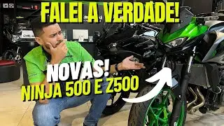 NOVA NINJA 500 e Z500 - TUDO QUE VOCÊ PRECISA SABER!