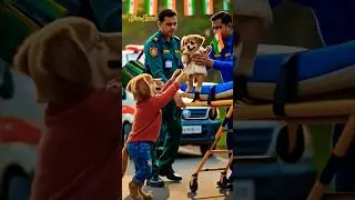 This Puppy couldn't Reach the Republic Day Celebration 🇮🇳🐶💔 #shorts #republicday #aivideo