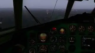 X-PLANE 11 | ТУ-154м посадка в аэропорту Кольцово | Landing in USS