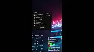 + Playing Beat Saber +