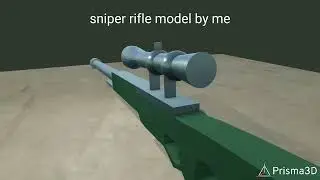AWP sniper rifle model