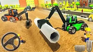City Pipeline Construction Work : Plumber game 👷&zwj;♀️🚧👷&zwj;♂️ | YouTube Gaming