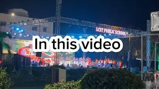 ANNUAL FUNCTION 2k24 LCIT PUBLIC SCHOOL & INSTITUTIONS 🫶🏻😍 //MAHOL TO HAI//