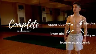 10 MIN COMPLETE AB WORKOUT! Get that 6-pack, NO EQUIPMENT | INTERMEDIATE