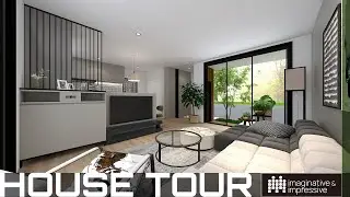 Tiny House design: 10x7 A Tranquil and Resort-like Vibe Minimalist Single Level Modern House HD Tour
