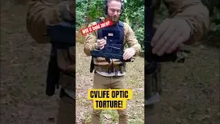 Я пытался убить этот Amazon Optic..😳 (CVLife) #edc #airsoft