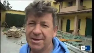 La piena del Po a Boretto (RE) -  TGR EmiliaRomagna 27/11/2019