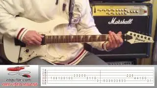 MOZART FORTE 🎸 THE SHADOWS ON THE GUITAR (SLOW VERSION) + TAB