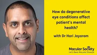 How do degenerative eye conditions affect patient&rsquo;s mental health?