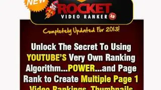 Rocket Video Ranker 3.0 Review | A TRUE REVIEW