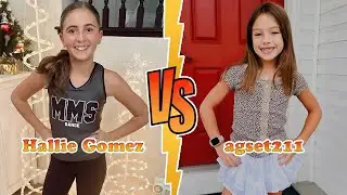 Hallie Gomez VS agset211 Transformation 👑 New Stars From Baby To 2026