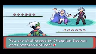 Pokemon Emerald Imperium Champion Steven and Wallace 