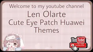 Cute Eye Patch Huawei themes