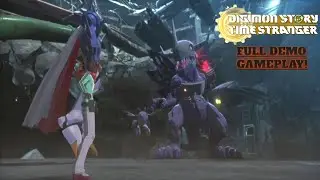 NEW Digimon Story: Time Stranger Demo Gameplay | First Look Before Release!