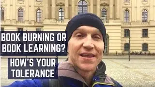Book Burning or Learning?  How's Your Tolerance?