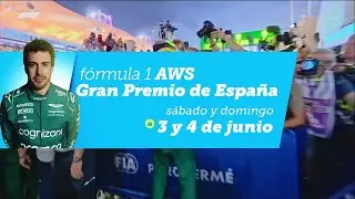 Promo - F&oacute;rmula 1 AWS 'Gran Premio de Espa&ntilde;a' (3 y 4 de Junio en TeleCinco) | 2023
