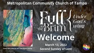 MCC Tampa Sunday Service, March 13, 2022