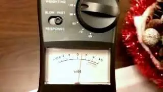 ONKYO M-5000R & P-3000R connected with B&W 802 S3 MATRIX. SPL sound pressure