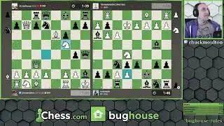 bughouse with Knightime98 and NM SL0M on chess.com