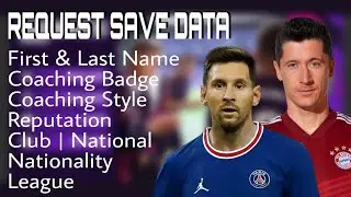 ( CLOSED ) REQUEST SAVE DATA | FOOTBALL MANAGER MOBILE 2022