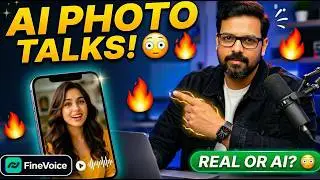 AI Talking Photo Generator 🔥 Make Any Photo Talk | FineVoice Full Tutorial