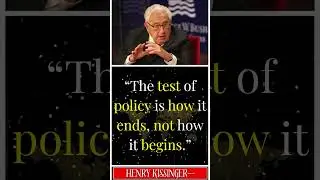 Henry Kissinger Quotes | Power, Diplomacy & Realist Strategy | Political Wisdom