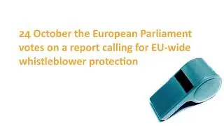 Whistleblower protection vote 24 October