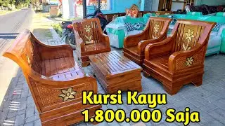 Kursi Tamu Kayu Jati !! Kursi Ruang Tamu Harga murah ! Kursi Sudut Kayu Jati || Rian Mebel
