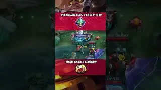 kumpulan momen lucu para anomali rank epic #mobilelegends #absurdhumor #mlbb