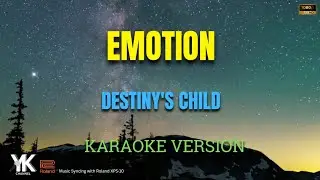Emotion - Destiny's Child (Karaoke Version)