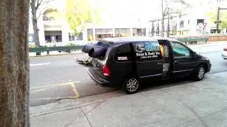 Chris Krug shows off his turbine-powered mini van at theClubhou.se!