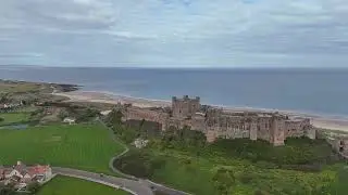 Bamburgh Castle, Northumberland UK 2025 