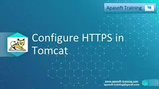 Configure HTTPS in Tomcat