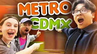 Recorriendo TODAS las lineas del Metro de la CDMX en 24 HORAS