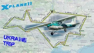 Carenado C152II v3.2 by Nhadrian 5.2.0 | Хмельницький - Рівне | UKMH - UKLR #3 | X-Plane 11