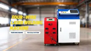 More Stable Welds? Four Wire Feeding Laser Welding Machine with Double Pendulum Demo!