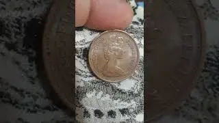 $38,5👉2 NEW PENCE 1980 ELIZABETH UK Originsal,mintage👉353,191,000