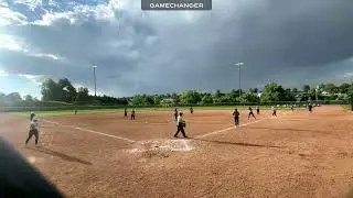 Ava Alvarez 3B #25 ground ball out at 1st #Fielding #Avaalvarez25 #softball