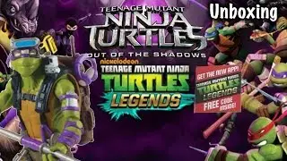 Unboxing TMNT Out of the Shadows Figures