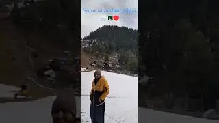 Snowfall at malam jabba #malamjaba #russia #travel #manali #shimla #viralitplz