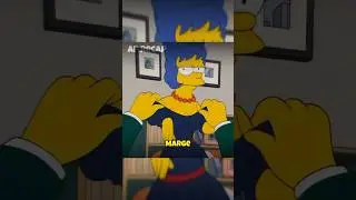 Marge se casa con Burns en Los Simpson #lossimpson