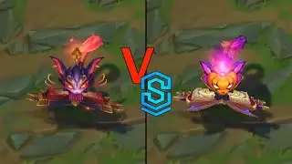 Nightbringer Yuumi VS Bewitching Yuumi