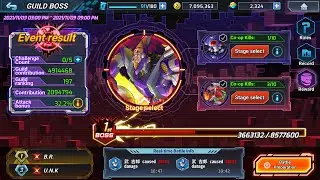 Rockman X Dive - Guild Boss Round 3 (Guide to Rank S)