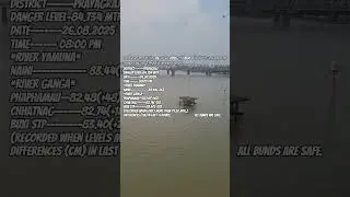 #ganga #yamuna #flood #bad #uttarpradesh #update #subscribe #viral #shorts #prayagraj #mahakumbh #yt