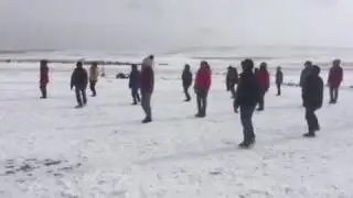Tibetan Kham Dance in Winter 2016