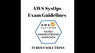 AWS Certified SysOps Administrator - Associate(SOA-C01) Exam Guide