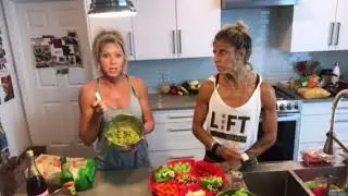Poolside Snacks with Carey and Melissa